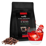 Káva s príchuťou čerešňa v rume 250g zrnková Káva s príchuťou čerešňa v rume 250g zrnková