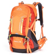 Turistický batoh 50l s deliteľnou hlavnou priehradkou, oranžový AOKING Turistický batoh 50l s deliteľnou hlavnou priehradkou, oranžový AOKING