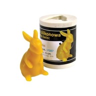 Silikónová forma zajac - výška 6cm Silikónová forma zajac - výška 6cm