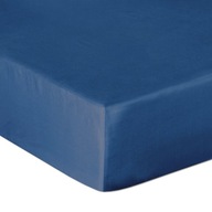 Obliečka nevädza modrá vypasovaná 160x200 Satin