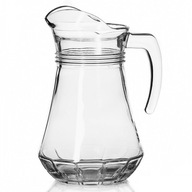 SKLENENÝ džbán NA NÁPOJE VODA ŠŤAVA VÍNO 1,15L SKLENENÝ džbán NA NÁPOJE VODA ŠŤAVA VÍNO 1,15L