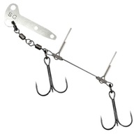Savage Gear PRO PEG BLADE RIG L 2X2 10CM23KG0,78MM Savage Gear PRO PEG BLADE RIG L 2X2 10CM23KG0,78MM
