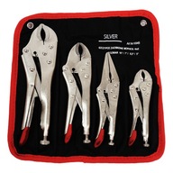 Sada uzamykacích klieští MORSE, 4 ks. SILVER Sada uzamykacích klieští MORSE, 4 ks. SILVER