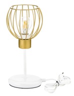 Nočná stolná lampa s E27 zlatou LED Nočná stolná lampa s E27 zlatou LED