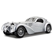 Bugatti Atlantic 1936 1:24 strieborné BBURAGO
