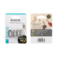 Nite Ize - Karabina MicroLink - Oceľ - 4 kusy Nite Ize - Karabina MicroLink - Oceľ - 4 kusy