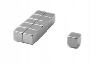 Neodymové magnety doskové magnety 10x10x10 10 ks Neodymové magnety doskové magnety 10x10x10 10 ks