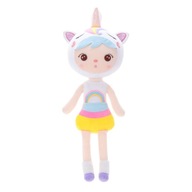 Metoo bábika - Rainbow Unicorn 45 cm