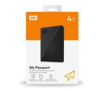 Pevný disk Western Digital My Passport HDD 4 TB
