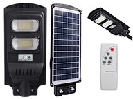 Solárne pouličné svietidlo na stĺpe 100W + diaľkový senzor Solárne pouličné svietidlo na stĺpe 100W + diaľkový senzor
