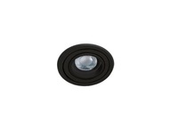 Azzardo CARO ROUND BLACK 1xGU10 zapustená čierna AZ2431 Azzardo CARO ROUND BLACK 1xGU10 zapustená čierna AZ2431