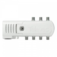 DVB-T zosilňovač TELEVES 1/6 12dB 5531 DVB-T zosilňovač TELEVES 1/6 12dB 5531