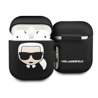 Karl Lagerfeld – puzdro Apple Airpods (čierne)