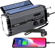 Solárne rádio PRENOSNÝ FM AM USB POWERBANK NÚDZOVÝ DYNAMO TORCH Solárne rádio PRENOSNÝ FM AM USB POWERBANK NÚDZOVÝ DYNAMO TORCH