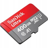 SANDISK 400 GB micro SDXC UHS-I A1 ULTRA 100 MB + SD