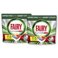 Fairy Platinum Plus kapsule do umývačky riadu 2x115 ks