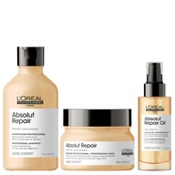 Loreal Absolut Repair sada olejovej masky a šampónu na suché vlasy Loreal Absolut Repair sada olejovej masky a šampónu na suché vlasy