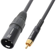XLR (m) - RCA (m) signálový kábel 8m