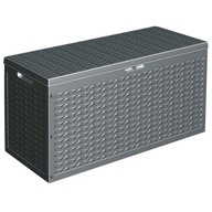 Záhradný box ProGarden s rukoväťou 300 L sivý