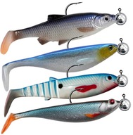 Sada Savage Gear Westin 12 cm ošúchaná plotica Shad Sada Savage Gear Westin 12 cm ošúchaná plotica Shad