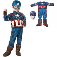OUTFIT CAPTAIN AMERICA + MASKA AVENGERS 4-6 rokov OUTFIT CAPTAIN AMERICA + MASKA AVENGERS 4-6 rokov