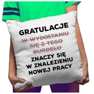 Vankúš na rozlúčku pre kolegu kolegu z práce Vankúš na rozlúčku pre kolegu kolegu z práce