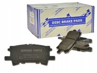 LEXUS RX400h 03-08 3.3i BRZDOVÉ DESTIČKY ZADNÉ L-CA