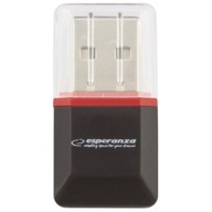 Externá čítačka microSD kariet Esperanza EA134K Externá čítačka microSD kariet Esperanza EA134K