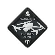 Náplasť M-Tac Drone Zone PVC Black