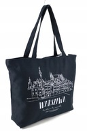 Nákupná taška A4 WARSAW Black