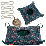 HAMMOCK NORKA DOM pre potkana, myš, hlodavca, škrečka, do klietky 30x30cm HAMMOCK NORKA DOM pre potkana, myš, hlodavca, škrečka, do klietky 30x30cm