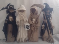 DEKORÁCIE UPÍRSKE HALLOWEENSKÉ JESENNÉ LAMPY +ZADARMO