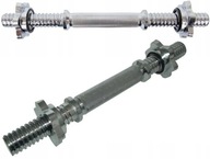 KRÁTKA TAŠKA NA Činky, činky, 35cm, 25mm, skrutkovacie svorky, oceľová tyč KRÁTKA TAŠKA NA Činky, činky, 35cm, 25mm, skrutkovacie svorky, oceľová tyč