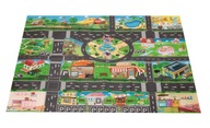 PODLOŽKA NA HRACIU CITY STREET + CESTNÉ ZNAČKY VODEODOLNÉ FAREBNÉ 130X100CM PODLOŽKA NA HRACIU CITY STREET + CESTNÉ ZNAČKY VODEODOLNÉ FAREBNÉ 130X100CM