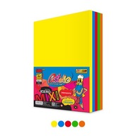 Xeroxový papier farebný PASTELLO A4 80g. mix 5 farieb Int Xeroxový papier farebný PASTELLO A4 80g. mix 5 farieb Int