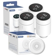 3x termostatická hlavica Aqara + rozbočovač M1S gen2 WiFi 3x termostatická hlavica Aqara + rozbočovač M1S gen2 WiFi