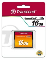 Pamäťová karta Transcend Compact Flash 16GB 133x Pamäťová karta Transcend Compact Flash 16GB 133x