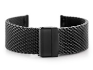 Náramok Pacific 10 - HQ mesh - matná čierna 20mm Náramok Pacific 10 - HQ mesh - matná čierna 20mm