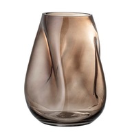 Bloomingville Váza Ingolf, hnedé sklo