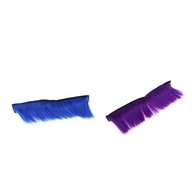 Doplnky k motocyklovej prilbe DIY Mohawk parochňa kosti Doplnky k motocyklovej prilbe DIY Mohawk parochňa kosti