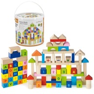 VIGA TOYS DREVENÉ BLOKY PÍSMENA ČÍSLA MONTESSORI PUZZLE VIGA TOYS DREVENÉ BLOKY PÍSMENA ČÍSLA MONTESSORI PUZZLE