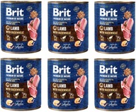 Brit Premium By Nature Jahňacina a pohánka 6x 800g Brit Premium By Nature Jahňacina a pohánka 6x 800g