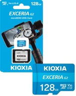 Adaptér na microSD karty KIOXIA 128GB UHS I U3 V30 Adaptér na microSD karty KIOXIA 128GB UHS I U3 V30