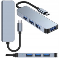 4v1 HUB ADAPTÉR TYP C 3.0 USB 3.0 x1 2.0 x3 4v1 HUB ADAPTÉR TYP C 3.0 USB 3.0 x1 2.0 x3