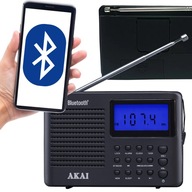 PRENOSNÉ BATÉRIOVÉ RÁDIO AM FM BLUETOOTH APR-400 AKAI PRENOSNÉ BATÉRIOVÉ RÁDIO AM FM BLUETOOTH APR-400 AKAI