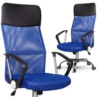 Kancelárska stolička z mikrosieťoviny Sofotel Sydney modrá