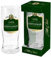 Pohár na pivo - Elite Club 100% Gentleman
