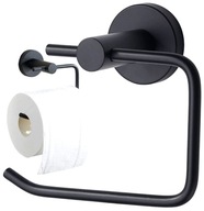 Čierna rukoväť vešiak na toaletný papier WC Loft