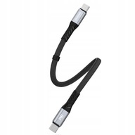 Kábel USB-C SHORT 100W PD 0,23 cm pre Android Auto Kábel USB-C SHORT 100W PD 0,23 cm pre Android Auto