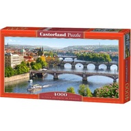 Puzzle 4000 Vltavských mostov v Prahe 400096